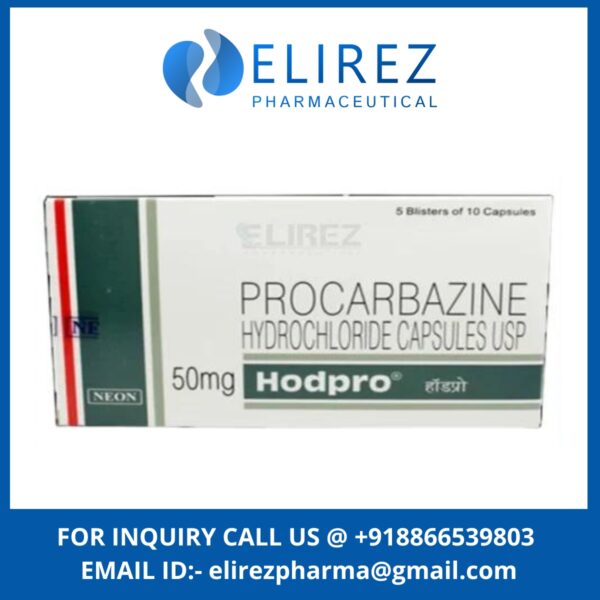 Procarbazine Hydrochloride Capsules Usp 50 mg ( Hodpro 50 mg)