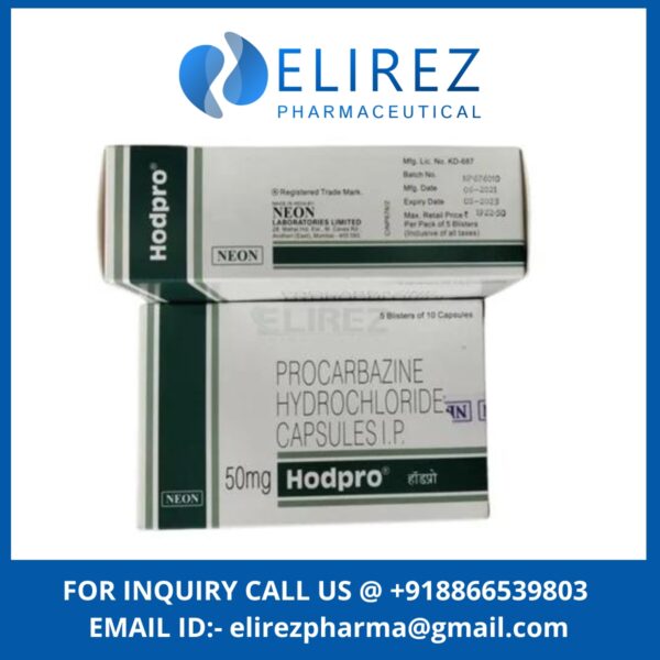 Procarbazine Hydrochloride Capsules Usp 50 mg ( Hodpro 50 mg) - Image 3