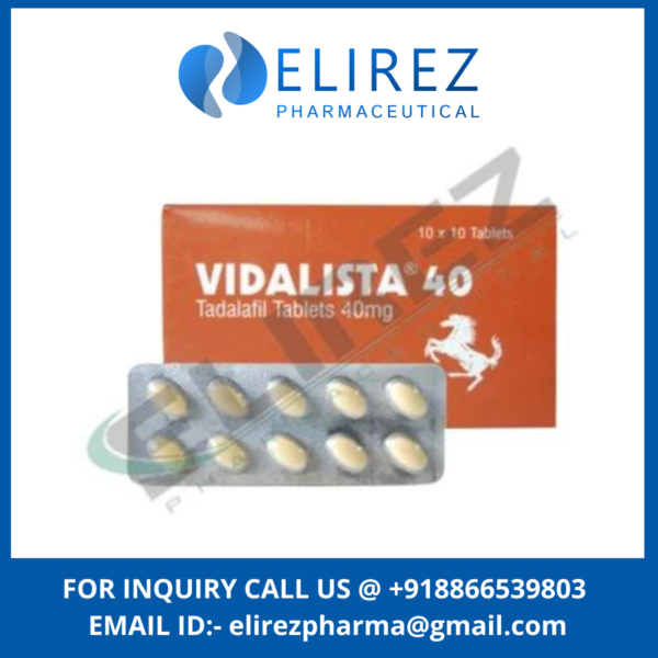 Vidalista 40 Mg Tablets