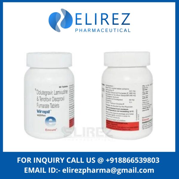 Viropil Tablets Packaging Size 1x90 Tablets